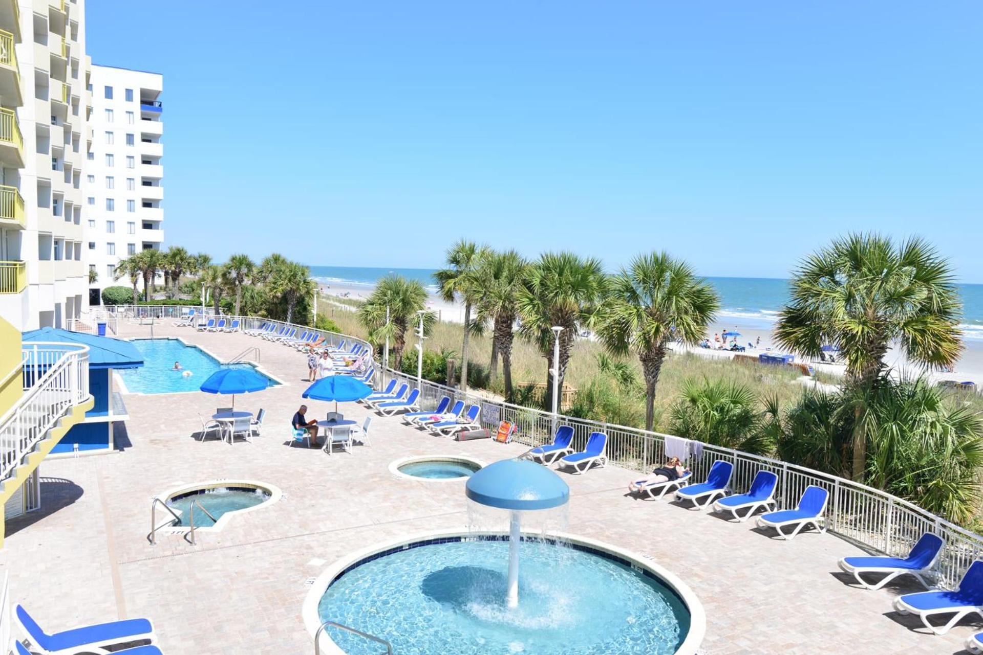 Oceanfront Top Location Modern Resort Lazy River Huge Pool Oasis Myrtle Beach Exteriör bild