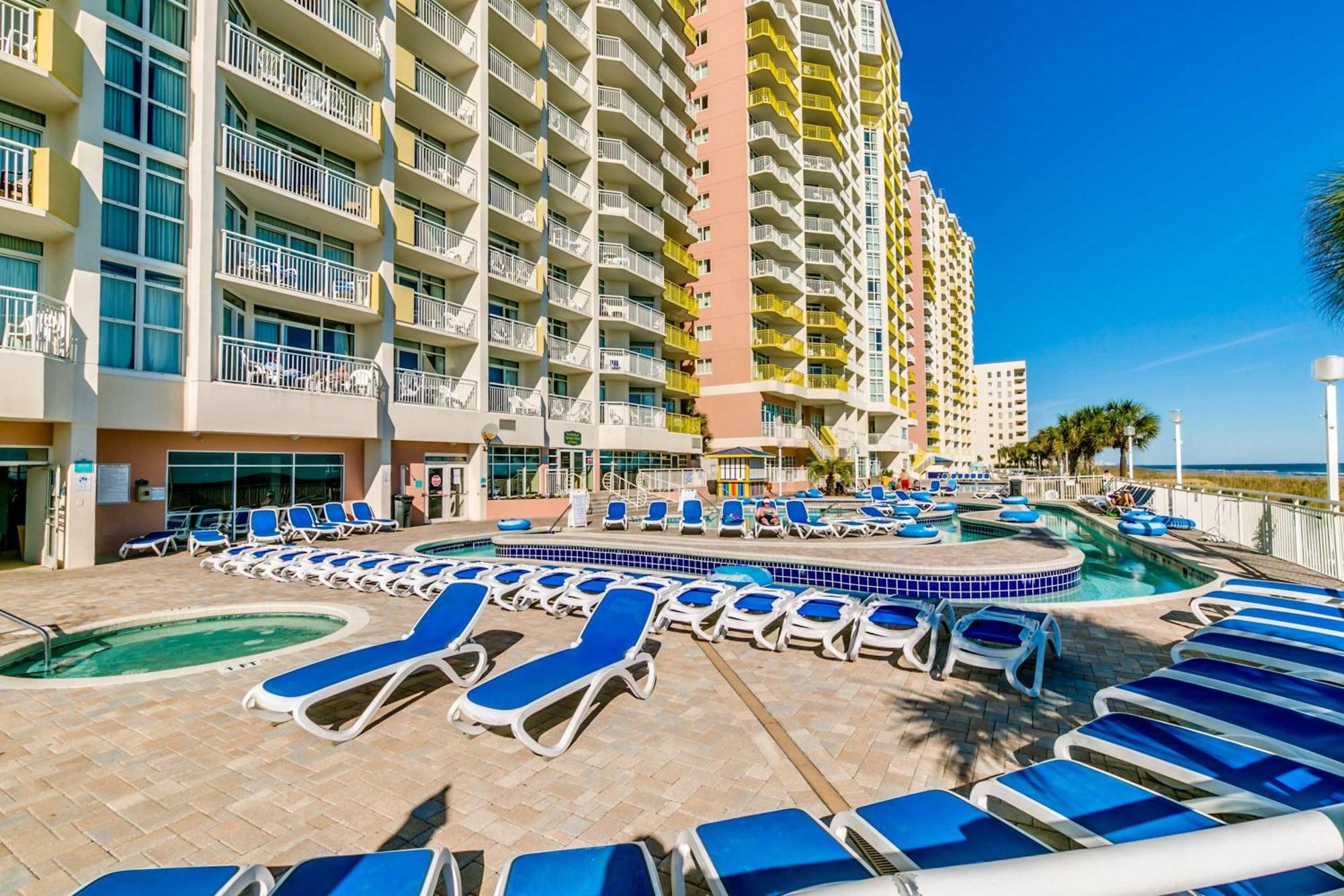 Oceanfront Top Location Modern Resort Lazy River Huge Pool Oasis Myrtle Beach Exteriör bild